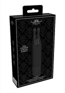 Royal Gems Twinkle Silicone Bullet Vibrator Rechargeable Black