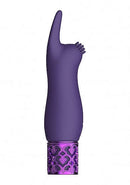 SHOTS AMERICA Royal Gems Elegance Purple Rechargeable Silicone Bullet Vibrator at $34.99