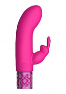 ROYAL GEMS DAZZLING PINK RECHARGEABLE SILICONE BULLET-3