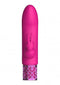 ROYAL GEMS DAZZLING PINK RECHARGEABLE SILICONE BULLET-4