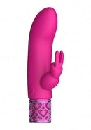 ROYAL GEMS DAZZLING PINK RECHARGEABLE SILICONE BULLET-0