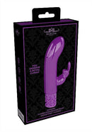 SHOTS AMERICA Royal Gems Dazzling Purple Rechargeable Silicone Bullet Vibrator at $34.99