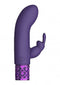 SHOTS AMERICA Royal Gems Dazzling Purple Rechargeable Silicone Bullet Vibrator at $34.99