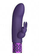 SHOTS AMERICA Royal Gems Dazzling Purple Rechargeable Silicone Bullet Vibrator at $34.99