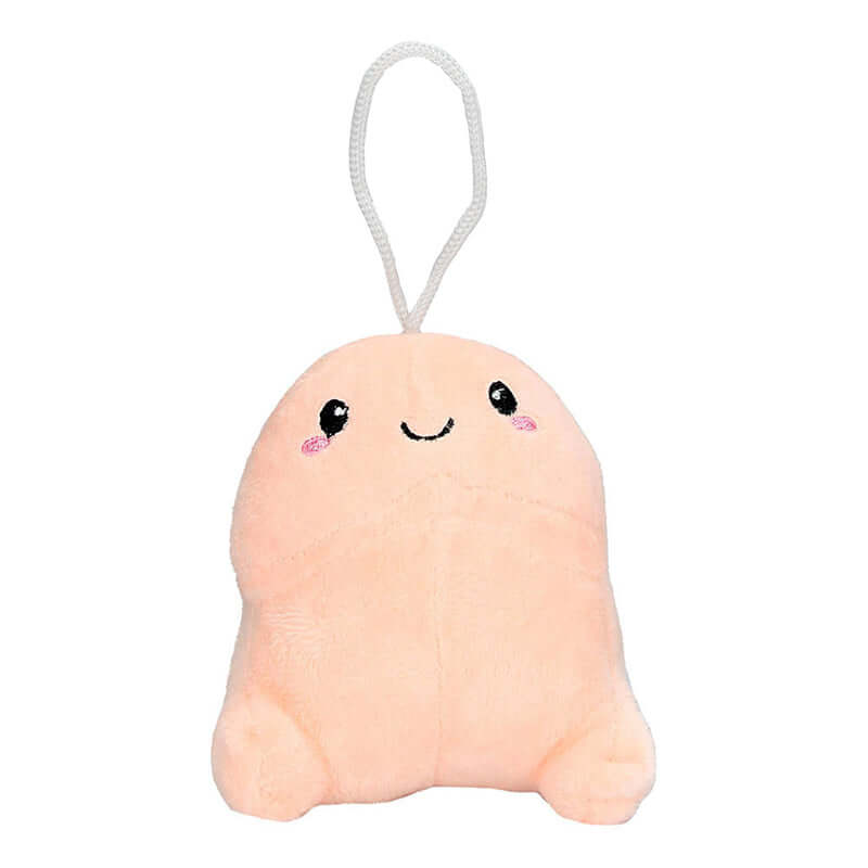 SHORT PENIS PLUSHIE 4IN/ 10CM FLESH-0