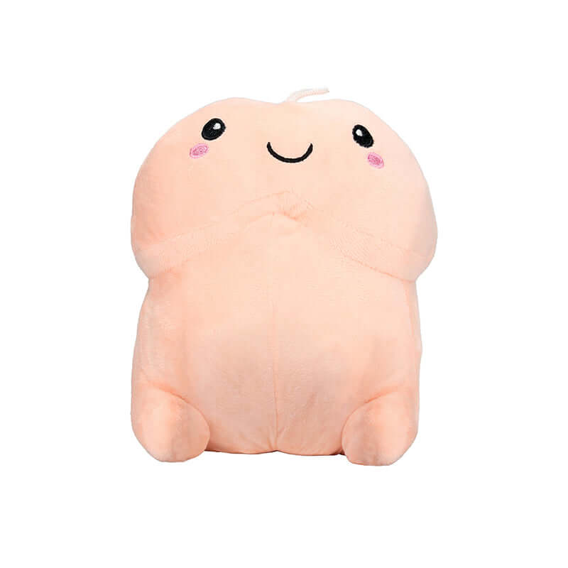 SHORT PENIS PLUSHIE 8IN/ 20CM FLESH-0