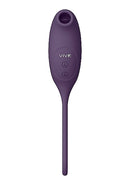 SHOTS AMERICA Vive Quino Air Wave Vibrating Egg Double action Vibrator Purple at $79.99