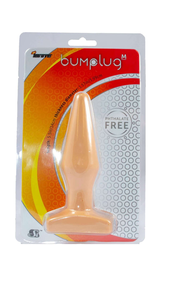 SI Novelties Ignite Butt Plug Vanilla Light Skin Tone Medium at $9.99