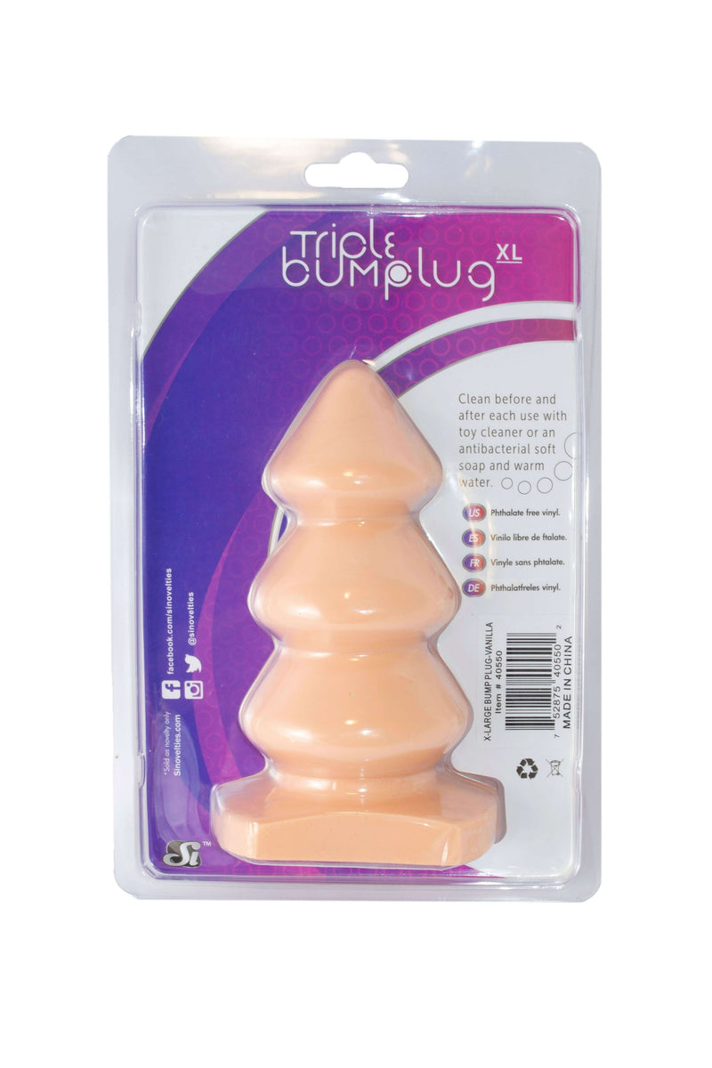 SI Novelties Bump Plug Flesh Extra Large at $14.99