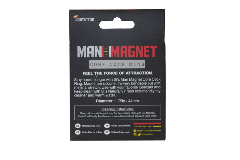 SI Novelties Man Magnet 2 inches Core Cock Ring at $8.99
