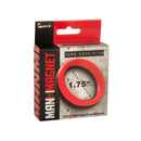 Man Magnet 1.75-Inch Core Cock Ring packaging in red, crafted from 100% phthalate-free silicone for enhanced pleasure.