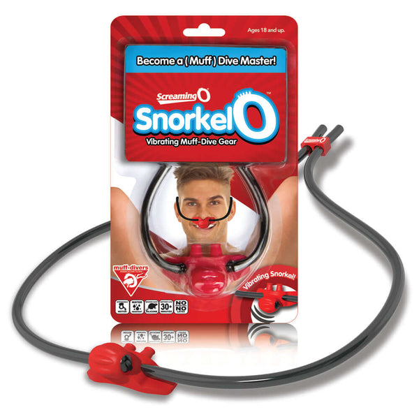 The Screaming O SnorkelO Vibrating Muff-Dive Gear for Uninterrupted Oral Pleasure