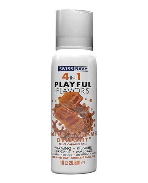 MD Science Swiss Navy 4 In 1 Salted Caramel Flavored Lubricant 1 Oz at $5.99