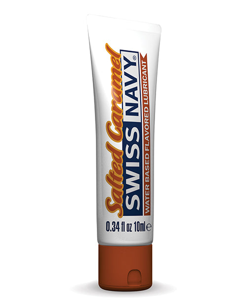 MD Science Swiss Navy Salted Caramel 10ml Flavored Lube at $3.99