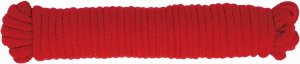 Spartacus Bondage Soft Rope 33 feet Red from Spartacus Leathers at $17.99