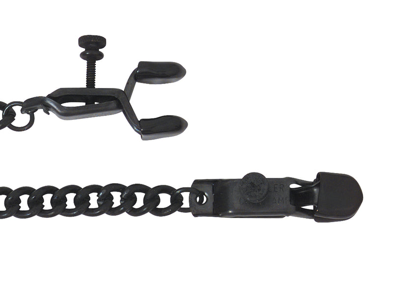 Spartacus OPEN WIDE BLACKLINE CLAMP W/ LINK CHAIN at $13.99