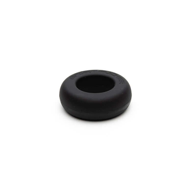 Sport Fucker Muscle Cock Ring in Black – Comfortable and Versatile Silicone Cock Ring