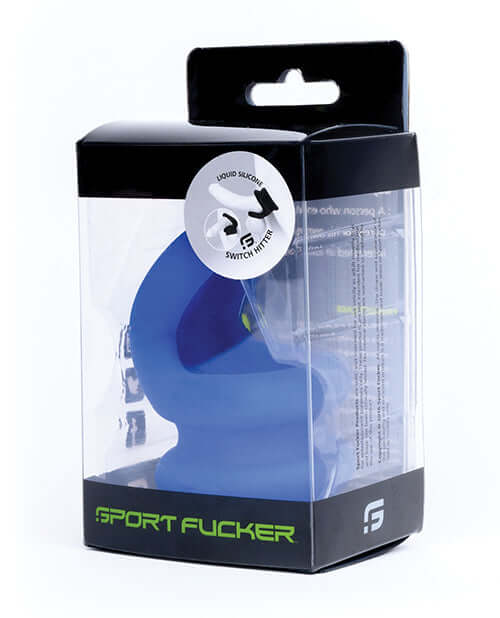 Switch Hitter Blue Cock Ring: Versatile Pleasure with Sport Fucker