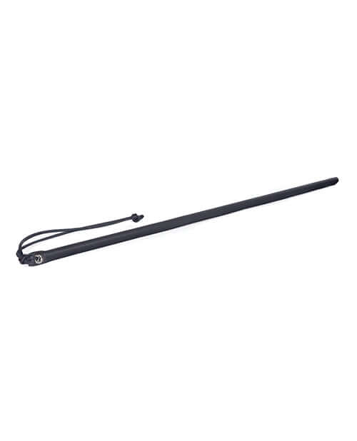 Spartacus Leathers 24-Inch Leather Wrapped Black Cane for BDSM, Bondage and Fetish Play