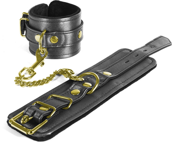 Spartacus Galaxy Legend Wrist Restraints Faux Leather Black from Spartacus at $39.99