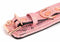 Spartacus Microfiber Snake Print Wrist Restraints Faux Leather Pink at $49.99
