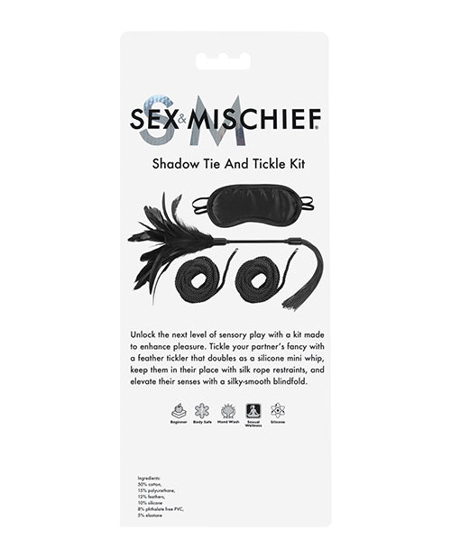 Sex and Mischief Shadow Tie and Tickle Kit