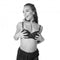Sex and Mischief Toys Amor Collar with Nipple Jewelry