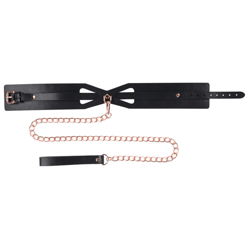 S&M BRAT COLLAR & LEASH-1