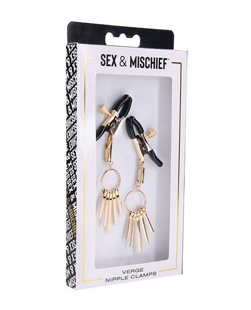 SEX & MISCHIEF VERGE NIPPLE CLAMPS-0
