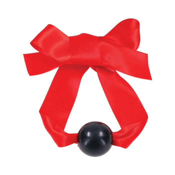 SEX & MISCHIEF AMOR SATIN BALL GAG-1