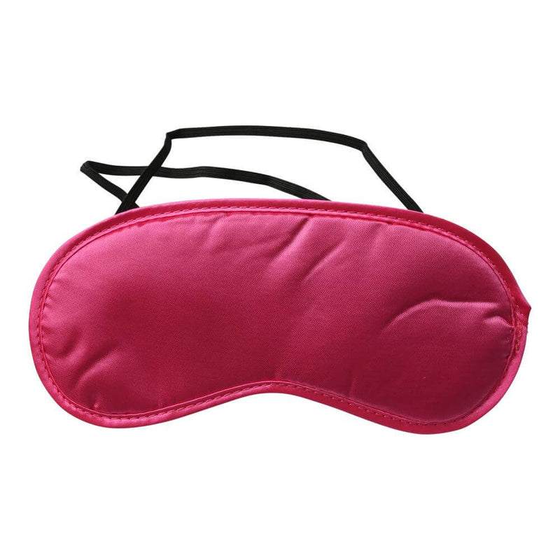 SEX & MISCHIEF SATIN HOT PINK BLINDFOLD-0