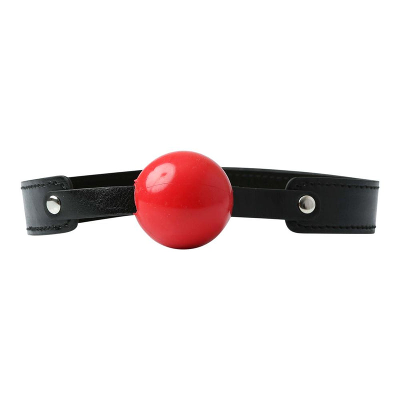 Sport Sheets Sex and Mischief Solid Red Ball Gag at $9.99