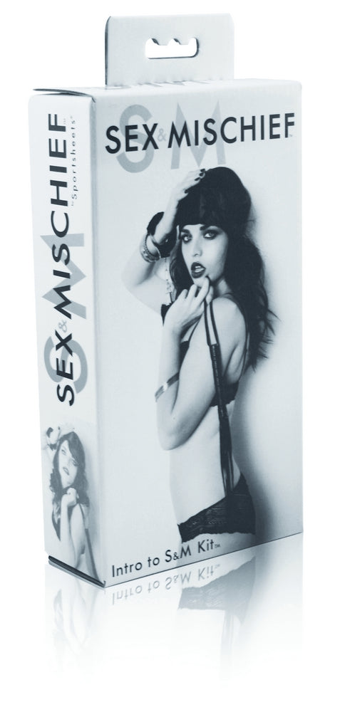 Sport Sheets Sex and Mischief Intro To S&M Kit Black at $16.99