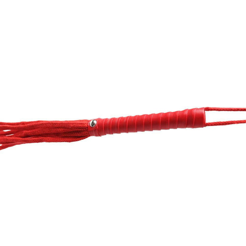 SEX & MISCHIEF RED ROPE FLOGGER-2