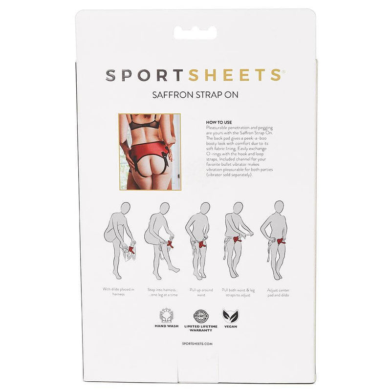 SPORTSHEETS SAFFRON STRAP ON-4