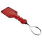 Sportsheets Saffron Square Paddle in red vegan leather, designed for pleasure and pain in your intimate arsenal.