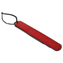 Sportsheets Saffron Layer Paddle with red and black vegan leather for impact play and erotic experiences.