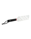Saffron Acrylic Spanker Paddle with PVC handle, 17 inches, designed for impact play enthusiasts by Sportsheets.