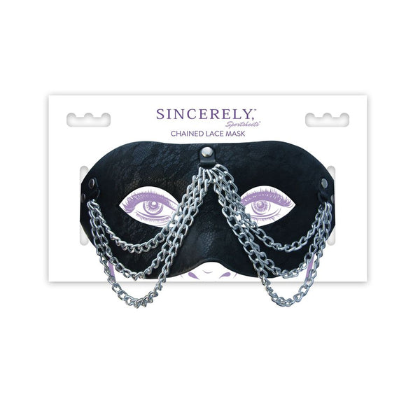 Sport Sheets SINCERELY CHAINED LACE MASK at $15.99