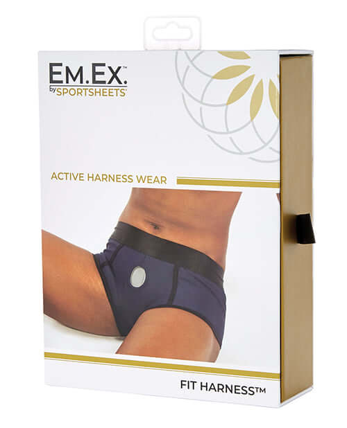 Sport Sheets Sportsheetts Em Ex Active Wear Harness Fit Harness Blue Large at $64.99