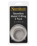 Sport Sheets Seamless Metal O-Ring 3 Pack 1.5 inches, 1.75 inches and 2 inches at $10.99