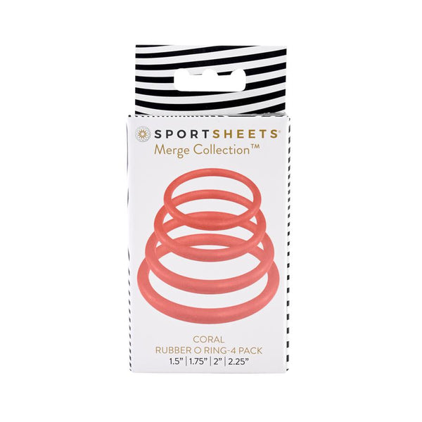 Sport Sheets Coral O-Ring 4 Pack at $7.99