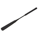 The Motivator Crop, a sleek black BDSM accessory with firm grip and leather impact zone for precise control.
