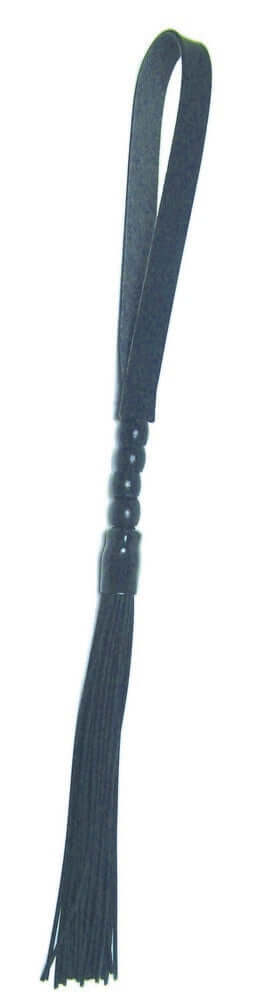 SEX & MISCHIEF BEADED FLOGGER NOIR-1