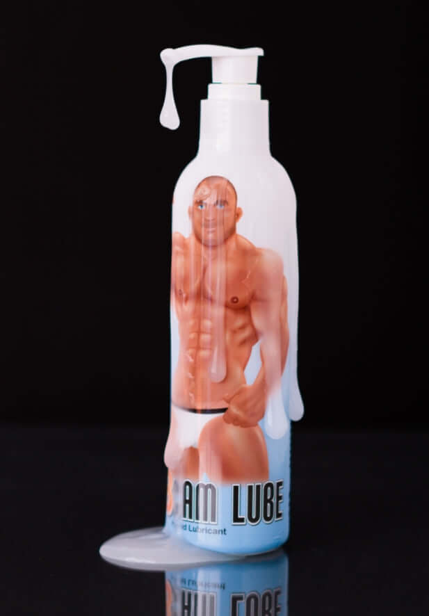 STR8cam Lube Hybrid bottle - Premium Water-Based and Silicone Blend Personal Lubricant for Ultimate Pleasure