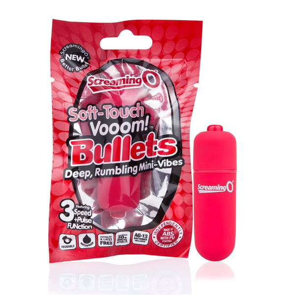 Screaming O Vooom Bullet Vibrator Red at $8.99