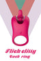 Pink Flicker Clitty Cock Ring with ergonomic design for enhanced couples' pleasure