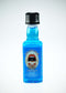 Love Lickers Screaming Orgasm edible warming massage oil in 1.76 oz blue bottle for intimate massages and travel convenience.