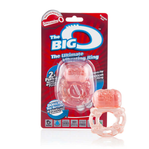Screaming O Big O Vibrating Ring Reusable at $11.99
