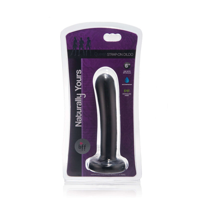 SI Novelties Best Friends Forever BFF Queen Strap On Dildo Black 6 inches at $9.99